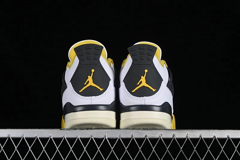 All categories Air Jordan Jordan series basketball shoes Air Jordan 4 OG version Air Jordan 4 Retro "Vivid Sulfur" AJ4 Joe 4 White Thunder AQ9129-101